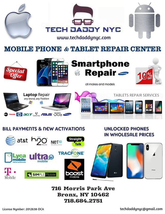 Tech Daddy Wireless Bronx